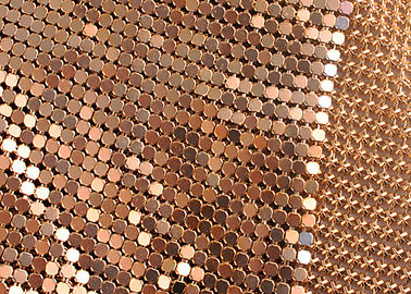 Ткань Sequin металла внутреннего художественного оформления гибкая алюминиевая 3mm