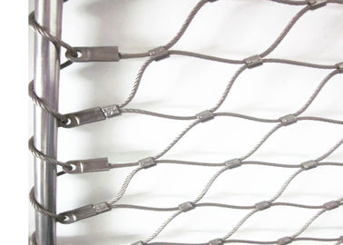 Гибкий С-клоните Феррулед сетка веревочки провода нержавеющей стали для балюстрады балкона