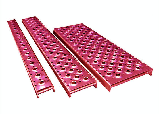 Гальванизированная алюминием стальная решетка распорки сжатия, пефорированные гратинг проступи лестницы