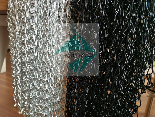 Drapery сетки металла рассекателя 1.6mm стены анодировал звено цепи поверхностного покрытия алюминиевое