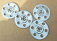 Прочной гальванизированные изоляцией диски отладки металла для стены &amp; половой доски