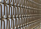 Ячеистая сеть веревочки нержавеющей стали декоративная, бронзовая сетка искусства для лифта Халл