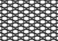 Сетка светлого латунного цвета декоративная архитектурноакустическая сплетенная для экрана Паритион Халл