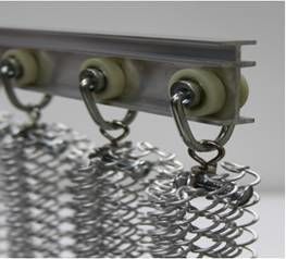 Алюминиевый занавес катушки металла для внутреннего художественного оформления ресторана с аксессуарами