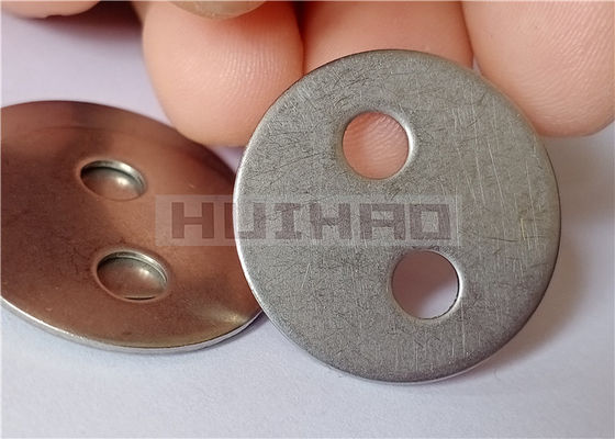 Нержавеющая сталь 2 шайбы шнуровки отверстия 25mm используемое для изготовления съемных крышек изоляции