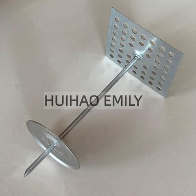 Штифты для изоляции с перфорированным основанием из оцинкованной стали для морского ремонта