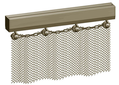 сетка катушки апертуры Драперы сетки металла 1.2мм кс 6мм алюминиевая для рассекателя космоса
