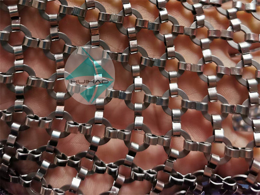 Драперы сетки кольца Чайнмайл металла цвета 1,5 кс15мм латунный для экрана окна