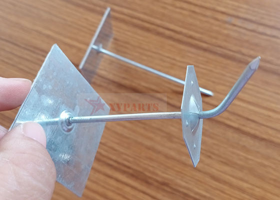 4-1/2 "Клейковые изоляционные булавки из оцинкованной стали для крепления канала или изоляционной доски