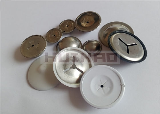 Купол алюминиевый 12 калибра 1-1/2" с вставкой из самоконтрящейся шайбы из нержавеющей стали