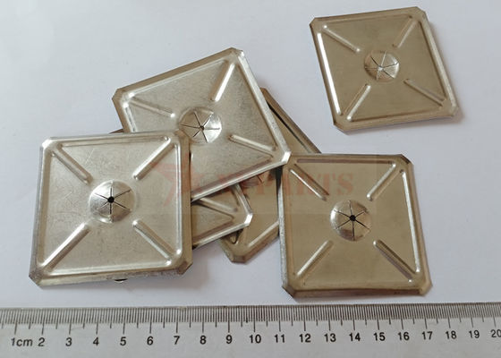 2-1/2" Самофиксирующиеся шайбы для изоляции из нержавеющей стали, клипсы для пенопластовой изоляции