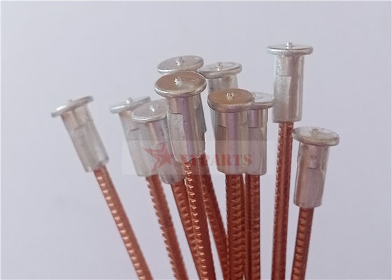 Судостроение M3x90mm Биметалловые Cd штифты с алюминиевой основой Медный покрытие Стальной гвоздь