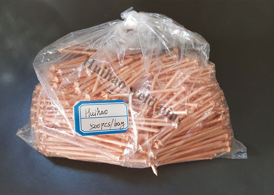 Конические концы конденсатора разряда CD студ сварные булавки Медь покрытая мягкой сталью