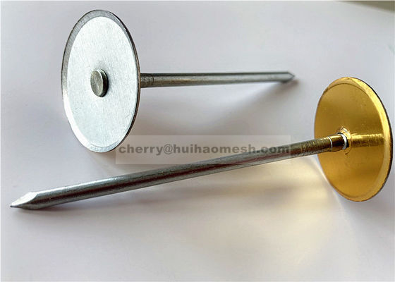 "Cup Head Weld Pins Air Ducting Insulation Fasteners for duct wrap, liner and insulation" ("Голова стакана сварные штифты для воздушных каналов и изоляции")