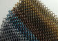 Драперы катушки металла 1,2 кс 10мм покрашенный алюминием Декорайве для занавеса ливня ячеистой сети