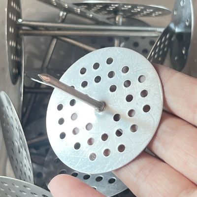 M3*75 мм оцинкованные морские изоляционные штифты с перфорированной дисковой основой