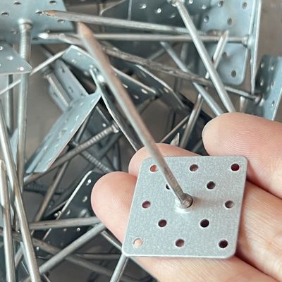 1&quot; Перфорированная лента GI Стальные изоляционные якорные булавки с мягким прожектором