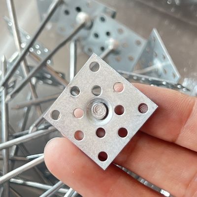 1&quot; Перфорированная лента GI Стальные изоляционные якорные булавки с мягким прожектором
