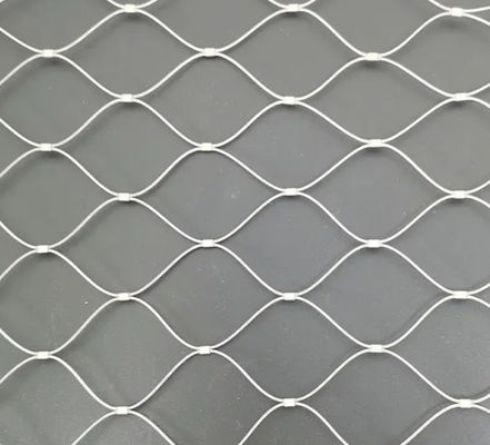 Архитектурная гибкая 2' x 2' SS304 сетка для безопасности