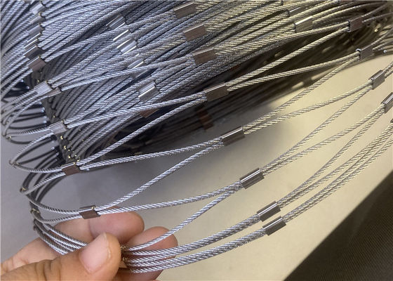 2 мм гибкая сетка из нержавеющей стали марки 316 для вольеров зоопарков и сеток для птиц