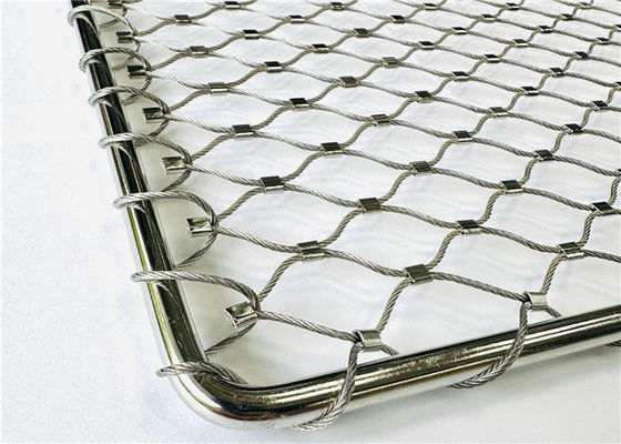 2 мм гибкая сетка из нержавеющей стали марки 316 для вольеров зоопарков и сеток для птиц