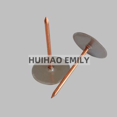 50-мм оцинкованные стальные штифты с чашечной головкой для крепления изоляции внутри конструкций