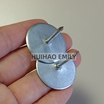 Оцинкованные стальные штифты с круглой головкой для изоляции, привариваемые к листовому металлу воздуховодов
