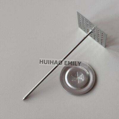 50 мм перфорированная основание каменной шерсти фиксирующие изоляционные булавки с купольной крышкой стиральная машина