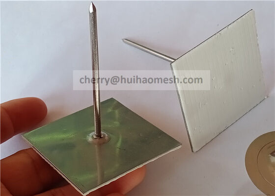63.5 мм оцинкованная стальная самостойкая изоляционная булавка для установки пеновых изоляционных панелей