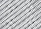 Ячеистая сеть ткани фасада медного цвета архитектурноакустическая сделанная в алюминиевой плоской проволоке