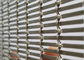 Гофрированная декоративная ячеистая сеть, архитектурноакустическая стальная сетка в цвете золота для офиса