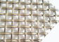 Полированный латунный плоский гриль волнистой проволки, плоский сплетенный Драперы потолка СС304