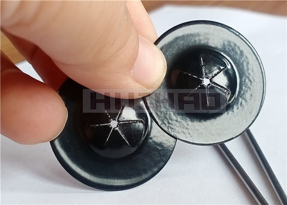 пружинные шайбы собственной личности нержавеющей стали 38mm удваивают бортовое черное покрытие используемое для того чтобы обеспечить сетку к панелям солнечных батарей