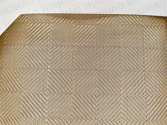 Медная гибкая сплетенная ткань металла прокатала стекло 0.5mm