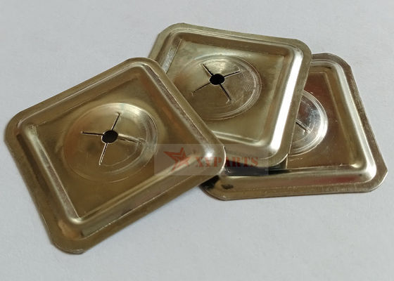 пружинные шайбы собственной личности металла 38mm придают квадратную форму типу для штырей изоляции