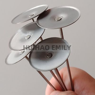 14Ga 316L Изоляционные костыли из нержавеющей стали для многоразовых курт