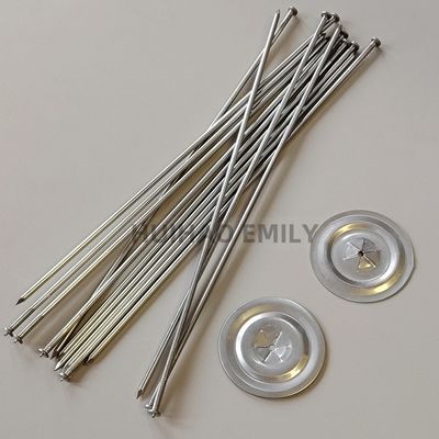 Stainless Steel 316 CD Stud Welding Insulation Pins Fixing Thermal Insulation Material