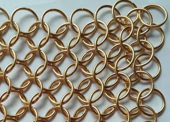 кольцо Chainmail 10mm круглое соткет сетку кольца Chainmail занавеса украшения нержавеющей стали