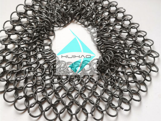 Круглое кольцо Chainmail соткет рассекатели космоса сетки кольца металла 1.2mm x 12mm