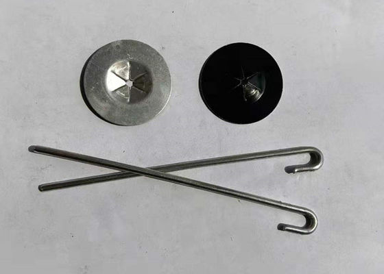 Алюминиевые зажимы панели солнечных батарей Dia Pin крюка 2.5mm j с шайбами устанавливая сетку панели солнечных батарей