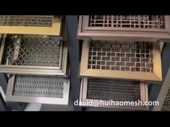 Архитектурная перегородка Стены из тканевой проволоки Мясная сетка из нержавеющей стали Плоский диаметр