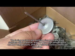 Компоненты съемных изоляционных подложки: нержавеющая сталь крючок и стиральная машина и ковры